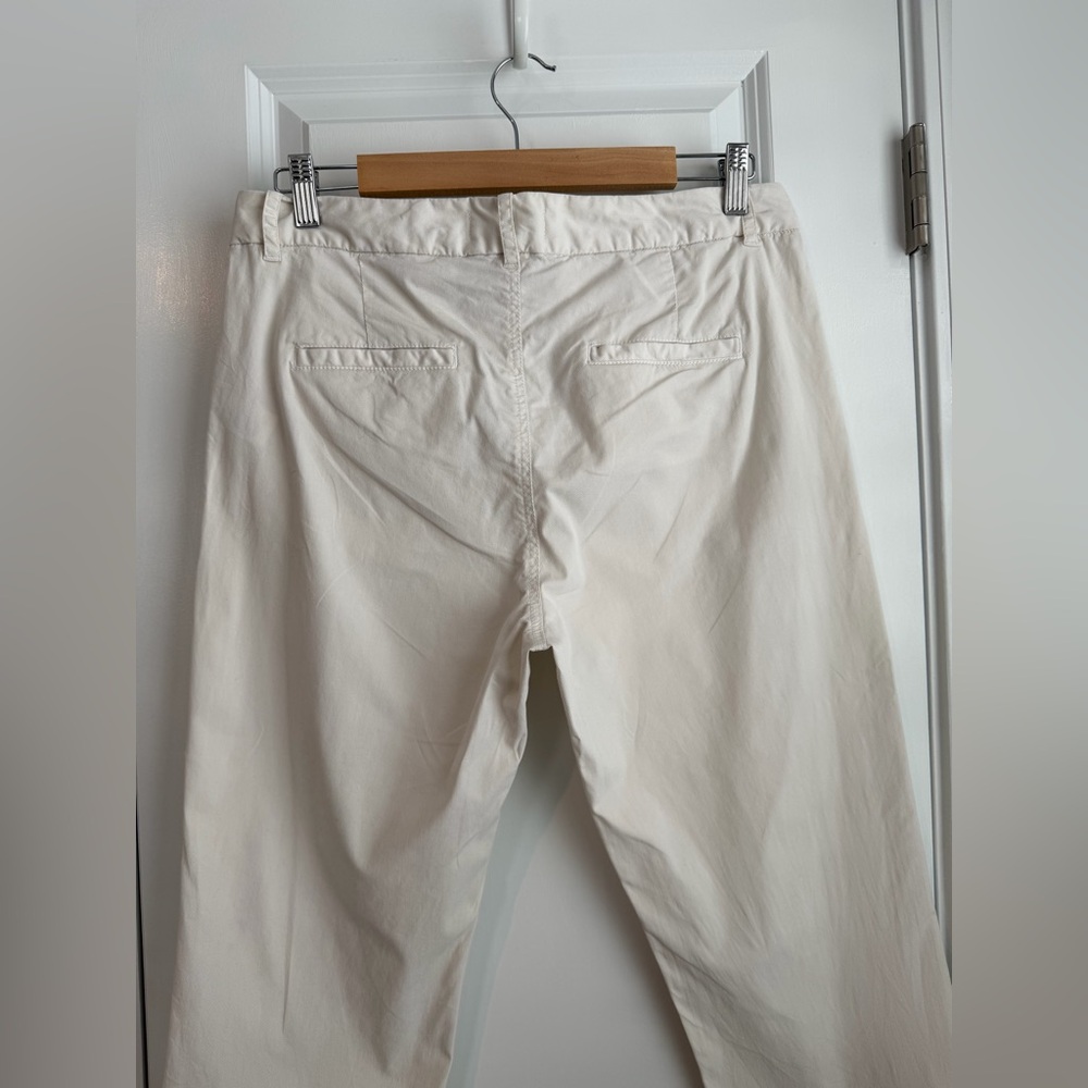 Nili Lotan Women’s East Hampton Pant Eggshell Size 8 - Picture 4 of 10
